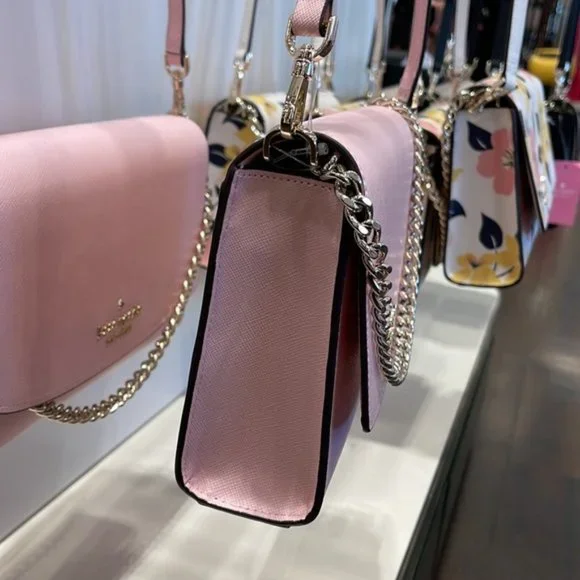 Kate Spade Carson Convertible Crossbody Chalk Pink - Picture 5 of 16